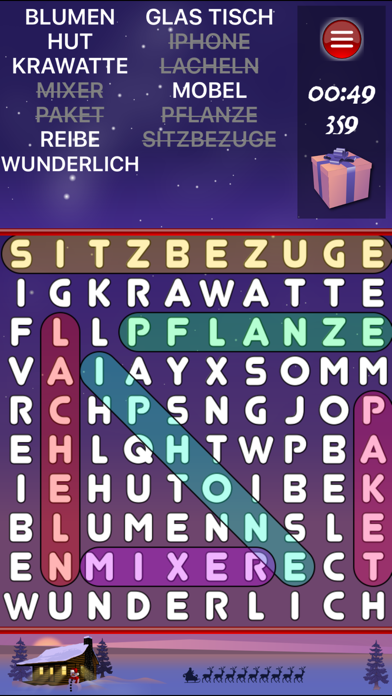 How to cancel & delete Weihnachten Wortsuche from iphone & ipad 2