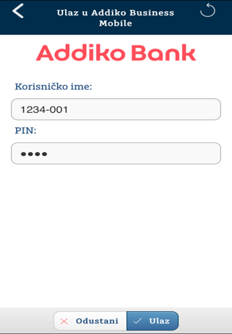 Addiko Business Mobile Croatia screenshot 2