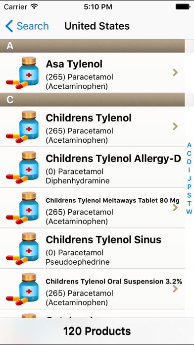 Traveler's Pharmacy - drugs and pills medication converter Screenshot 2