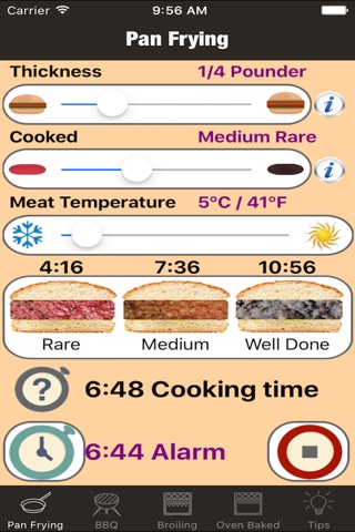 perfect burger timer - always the best result screenshot 2