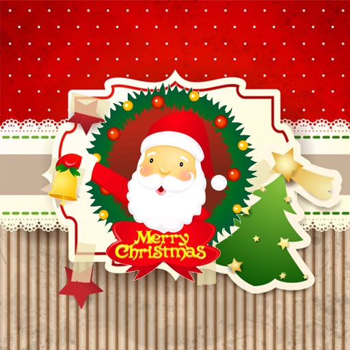 Christmas Greetings Card 2017 free icon