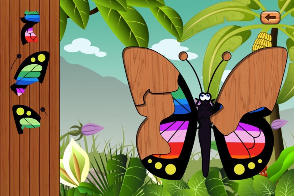 Butterfly baby games - learn with kids color game screenshot 3