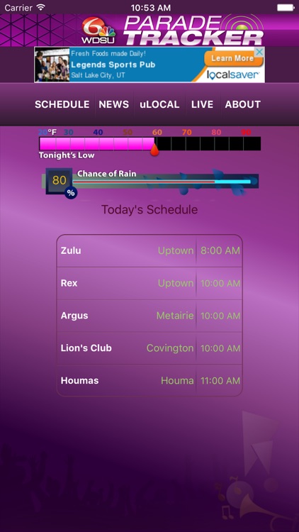 WDSU Parade Tracker