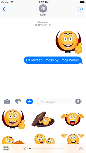 Halloween Emoji Stickers(圖2)-速報App