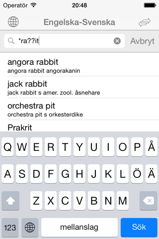 Ordböcker screenshot 4
