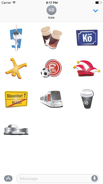 Düsseldorf Sticker Pack