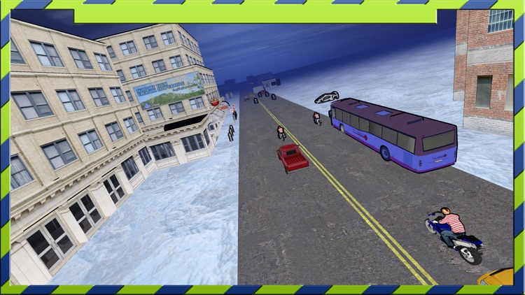 Adrenaline Rush of Purple Passenger Bus Simulator