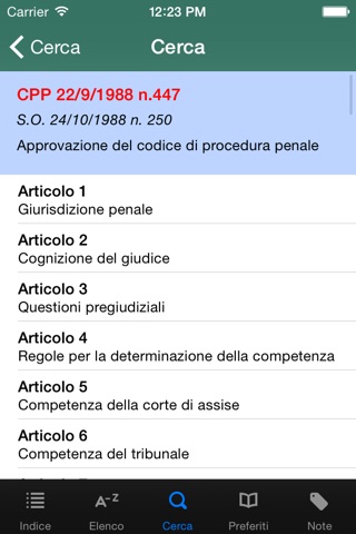 Codice di Procedura Penale ME screenshot 3