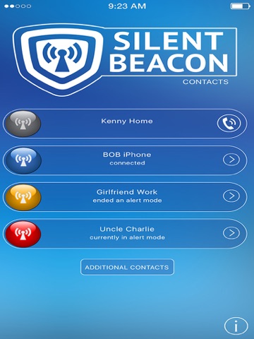 Safety App for Silent Beacon screenshot 2