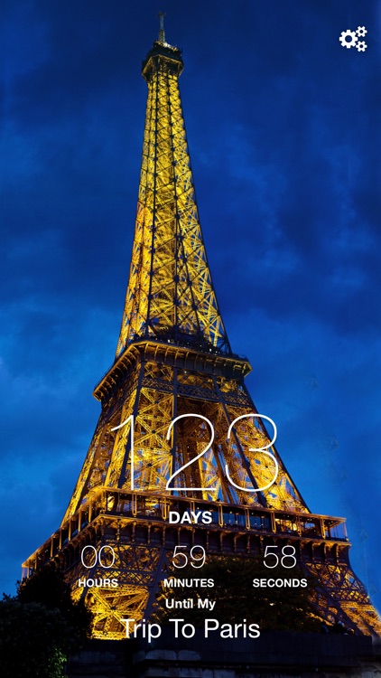 Paris Trip Countdown