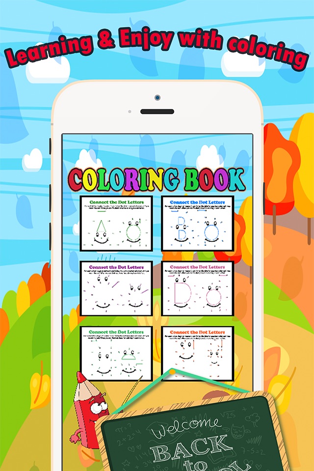 ABC Coloring Book Dot To Dot For Kids And Toddlers screenshot 2