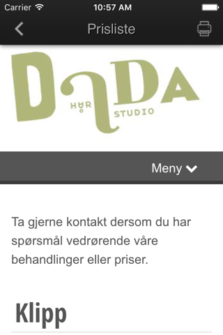 DaDa Frisør screenshot 3