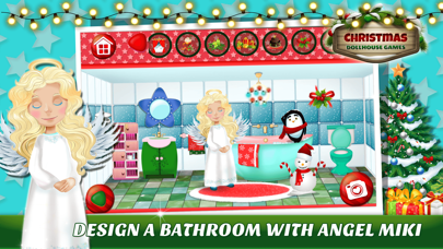 How to cancel & delete Christmas Doll House Games 3D: My Home Design.er from iphone & ipad 1