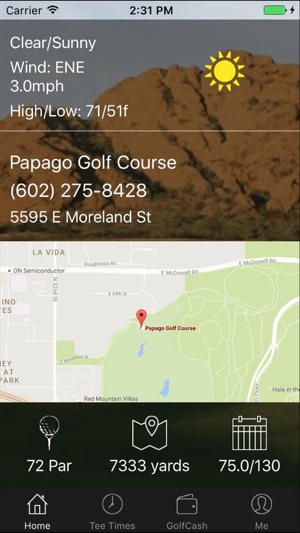 Papago Golf Course Tee Times(圖3)-速報App