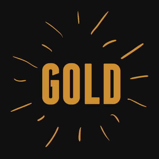 GOLd DOODLe Stickers for iMessage icon