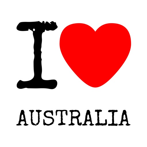 I Love Australia Sticker • I Love Canberra Sticker