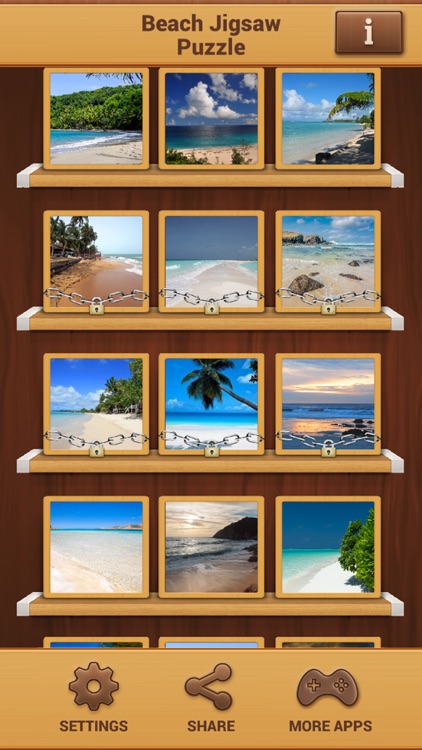 Beach Jigsaw Puzzles - Fun Brain Games