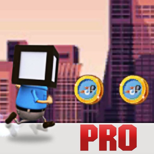 2D Endless Platform Box Runner Pro icon