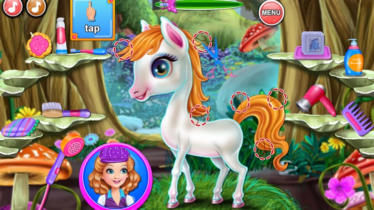 Sandra Pony Fairy Salon screenshot-3