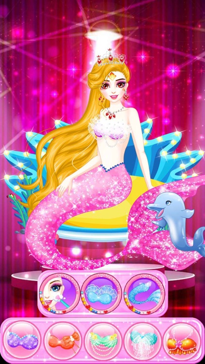 Glamorous Mermaid Princess-Girl games