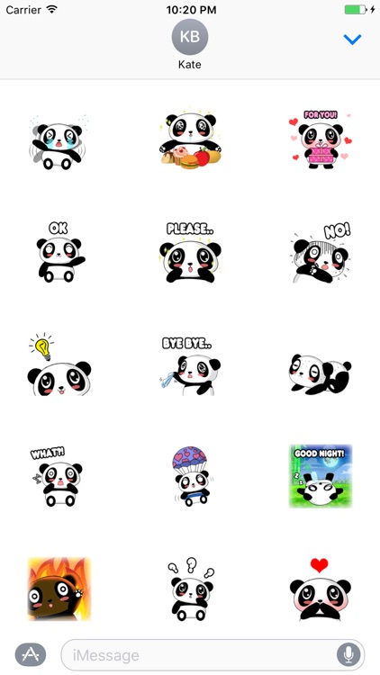 Lovely Panda Sticker