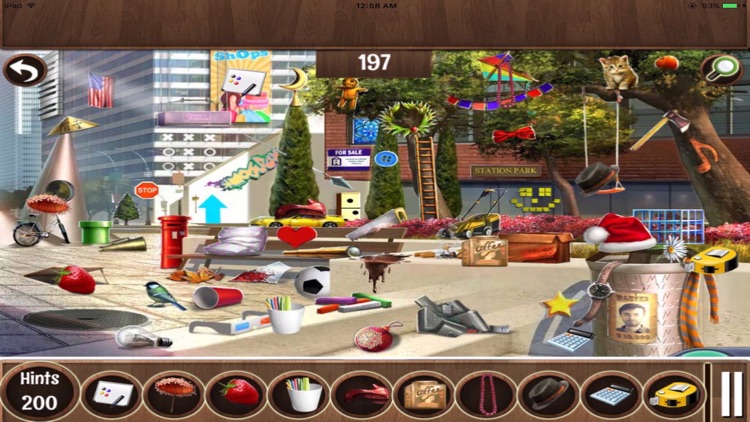 Free Hidden Object Games:Virtual City Search-Find