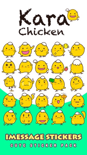 Kara Chicken Pro - Cute Stickers by NICE Sticker(圖5)-速報App