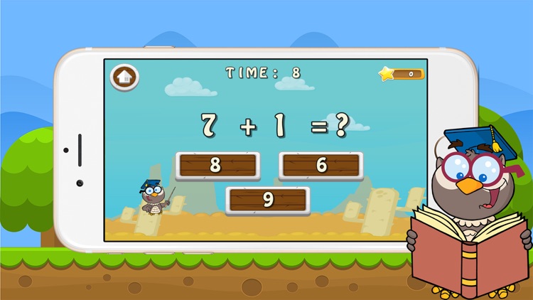 Education Math Game - Addition and Subtraction