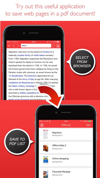 PDF Converter ( convert the sites in pdf )