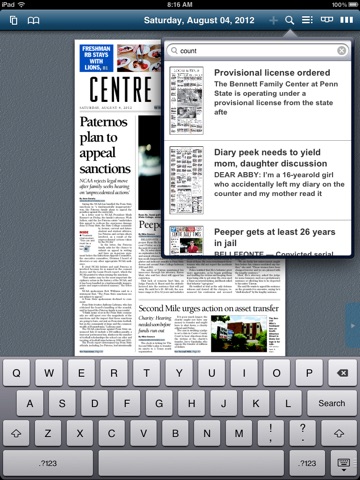 Centre Daily News eEdition screenshot 2