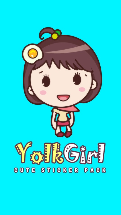 Yolk Girl Sticker Pro - Color, Cute Stickers