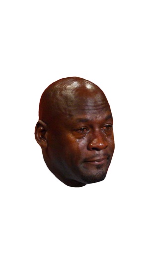 23 Tears - The Crying Jordan iMessage Sticker Pack(圖3)-速報App