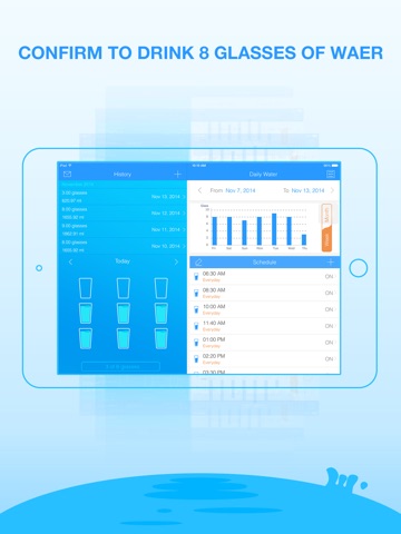 Daily Water Pro for iPad screenshot 2