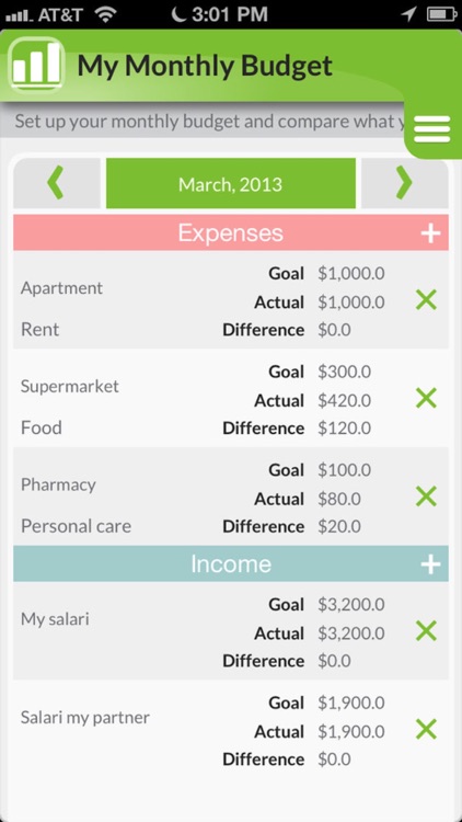 Money Money:  To track expenses & save money screenshot-4