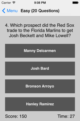 Ultimate Red Sox Trivia screenshot 3