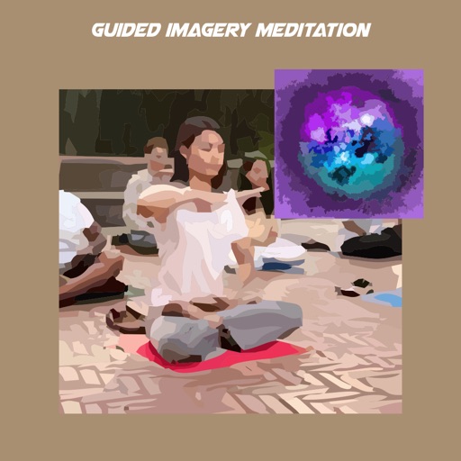 Guided imagery meditation icon