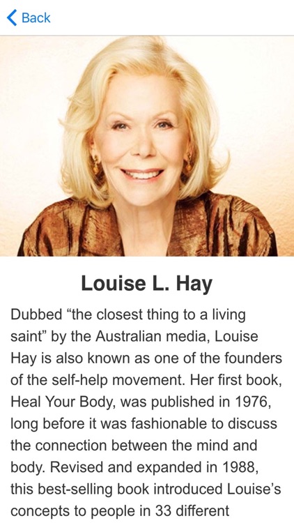 You Can Heal Your Life by Louise Hay Meditations