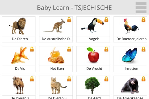 Baby Learn - CZECH screenshot 2