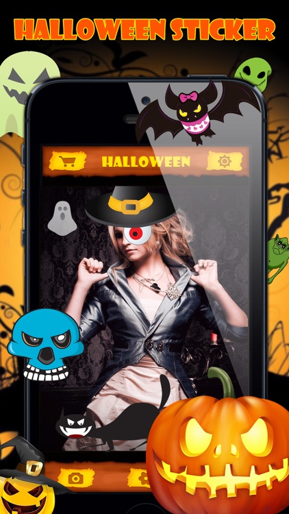 Halloween Emoji Stickers Pro - Face Photo Makeup screenshot-3