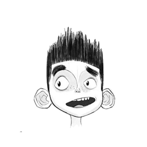 Spiky Hair Boy emoticons - Facial Expression icon