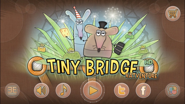 Tiny Bridge: Ratventure HD screenshot-4