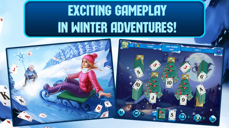 Solitaire Jack Frost Winter Adventures Free