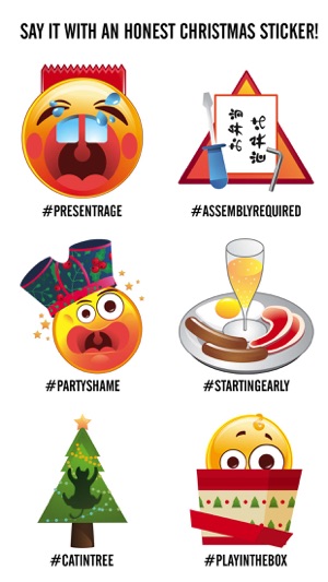 Honest Christmas Stickers(圖2)-速報App