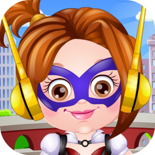 Baby Supergirl Dressup - Magic Resort iOS App