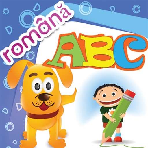 Copii joc de învățare - Română - Romanian abc