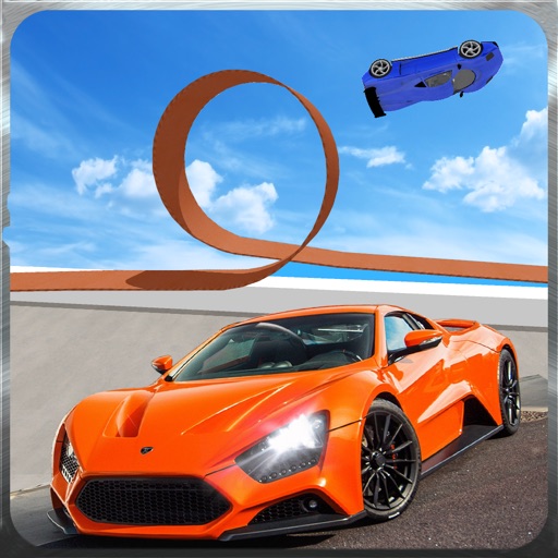 Real Sports GT Car Stunt Driver - Crazy Jump Game Icon