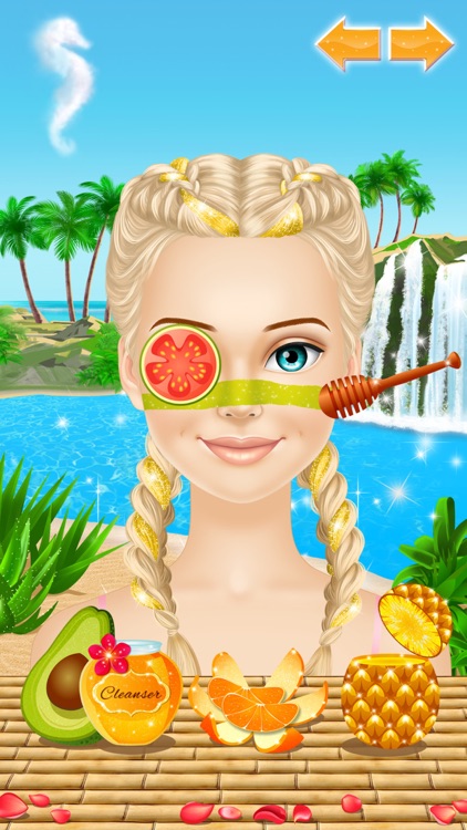 Tropical Princess: Girls Makeup and Dress Up Games