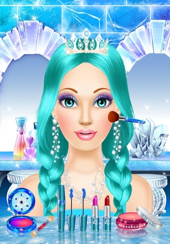 Ice Queen Salon - Girls Makeup and Dressup Game screenshot 3