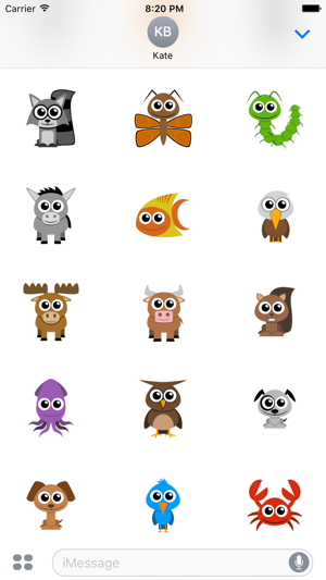 Adorable Animal Stickers(圖1)-速報App