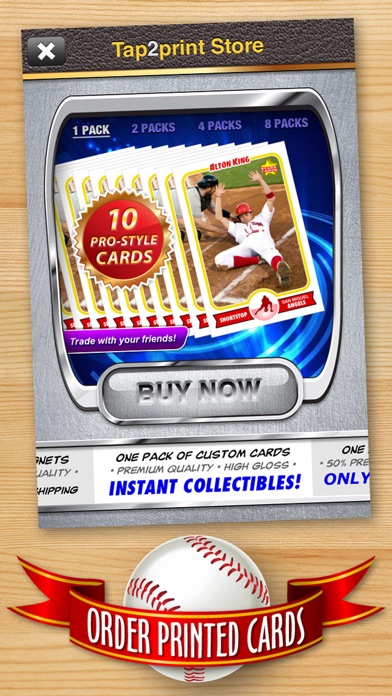 Baseball Card Maker Ad Free Make Your Own Custom Baseball Cards With Starr Cards Apprecs